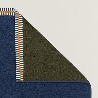 Serviette de toilette Vice Versa - Bleu | Hermès France